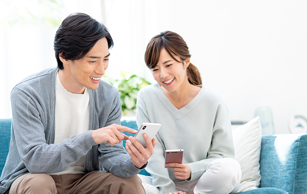 両親、同居人と物件の内容を共有をしたい