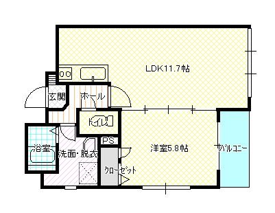 プラム天神 間取り