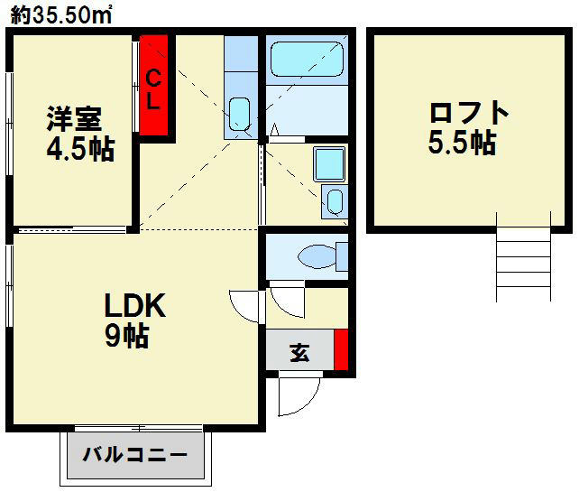 ヴェルネスＭ 間取図