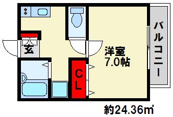 リブレア南福岡 間取り