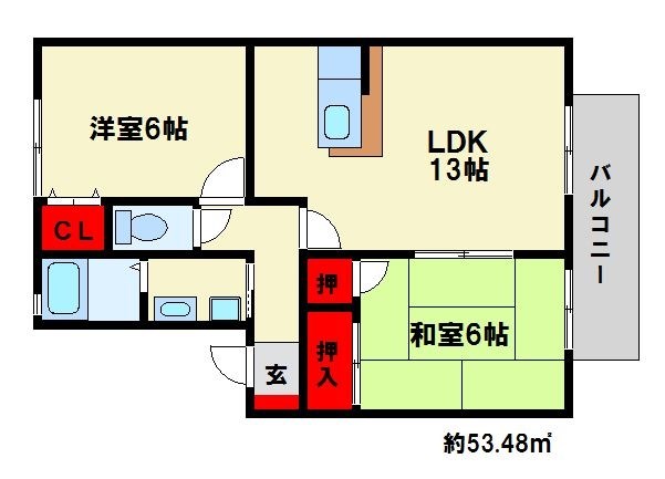 エクセル 間取り　※現状優先