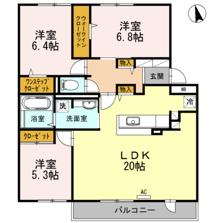 D-room南庄 間取り