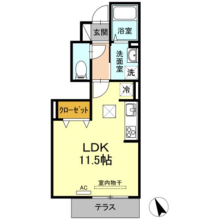 エウロス平尾 間取り