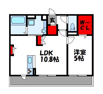 サンフィットハイツ十一号館 間取り