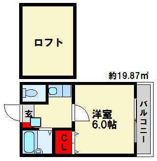 ジュネス１０ 間取図