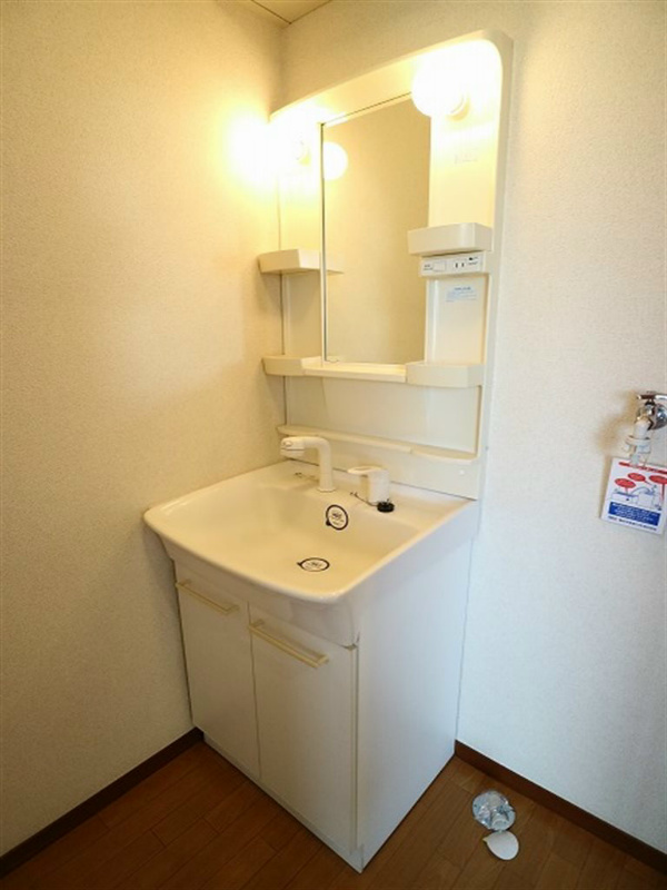 シャーメゾン那珂 洗面です。