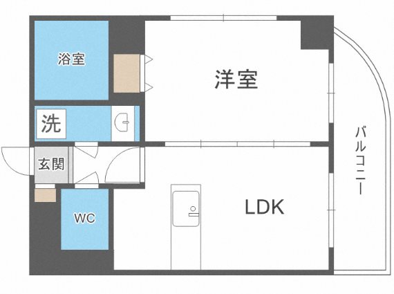 プラム天神 間取り