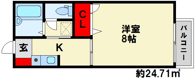アグールシャルマン天野 間取図