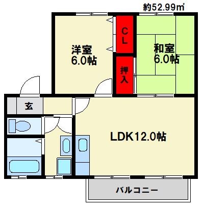 レジデンスエル 間取図