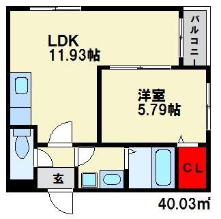 アーバンエルフ・ソワ 間取り図