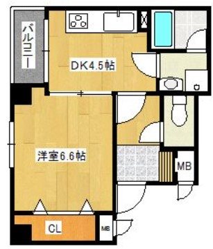シェスワ天神北 間取り