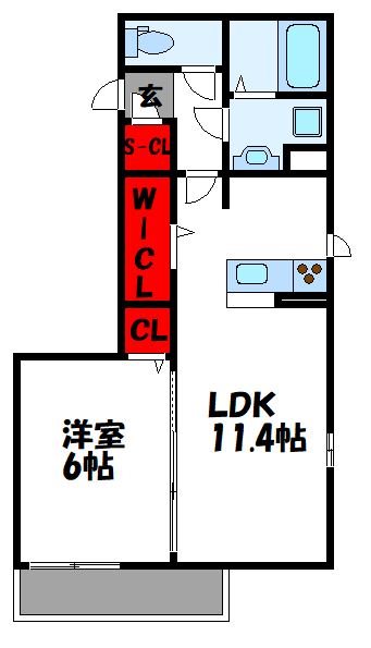 ライフガーデン上府北 間取り