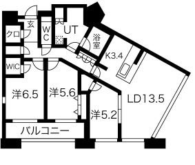 センターマークスタワー 間取り