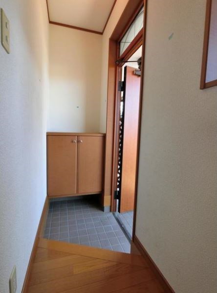 メゾン青葉　Ａ棟  玄関※別号室の参考写真になります。