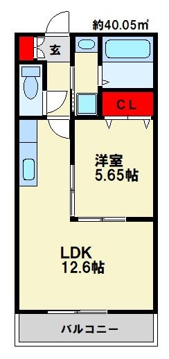 コンフォートステージ 間取図