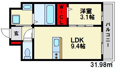 LIFEFIELD春日公園前 間取り図
