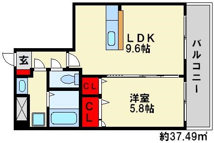 グリーンフォレスト 間取図