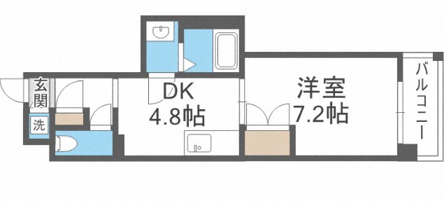 エンクレスト天神WING 間取り
