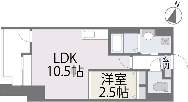 パセオ平尾 間取り