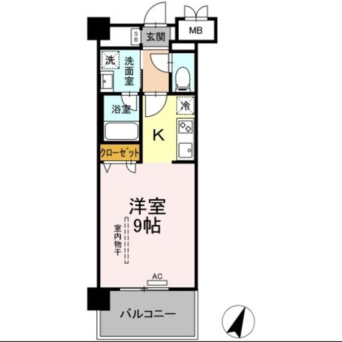 グランデール博多 間取り