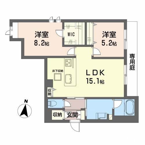 ＫLANG　hibiki  間取り
