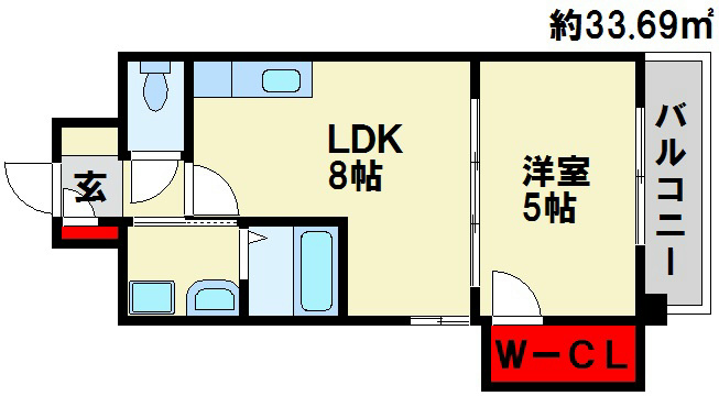 ベルパークⅡ 間取図