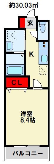 リバーサイド西月隈 間取り