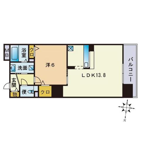 S-FORT警固タワー 間取り
