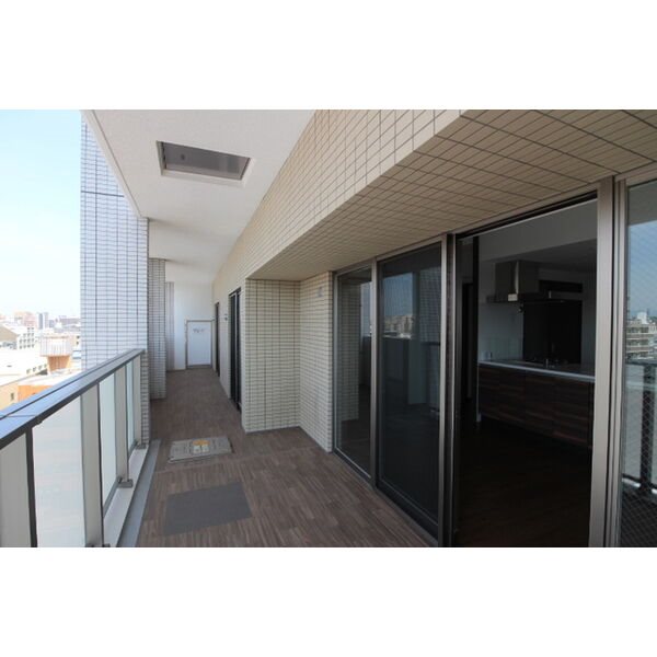 ＢＰＲレジデンス高宮 ベランダ　※別号室参考写真