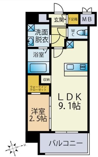 T.T城西 間取り