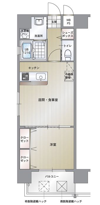 エンクレスト博多駅南Ⅱ デザイナーズ分譲賃貸マンションです