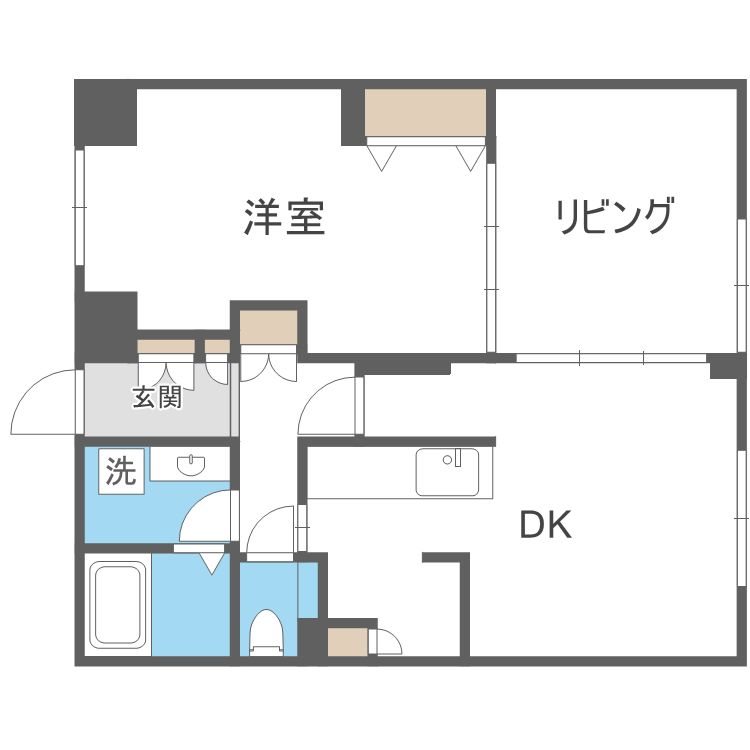 テングッド祖原 間取り