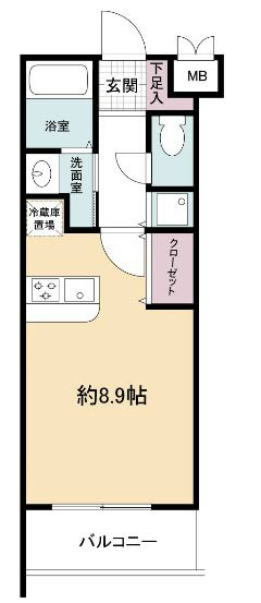 グランパーク天神 間取り
