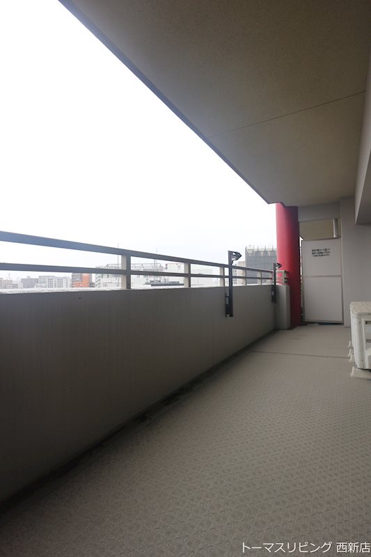 アンピール西新 ベランダ