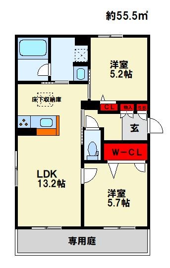 Greenage 間取り　※現状優先