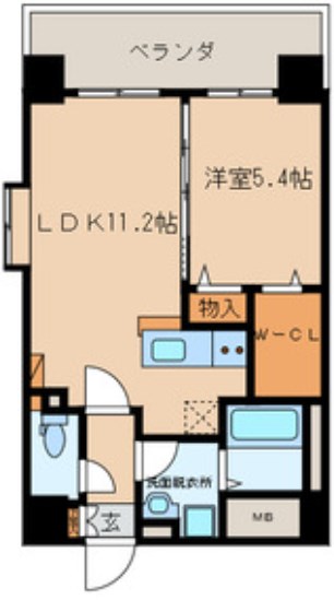 サングランテ博多駅南 間取