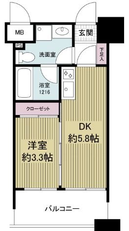 ルネッサンス21博多 間取り