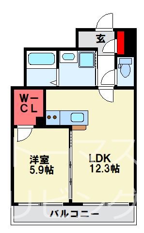 アビターレ博多 間取り