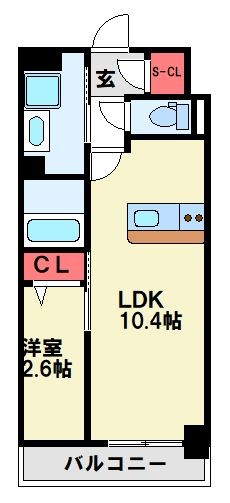 アビターレ博多 間取り