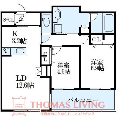 アイランドシティ　オーシャン＆フォレストタワーレジデンス　WEST棟 間取り