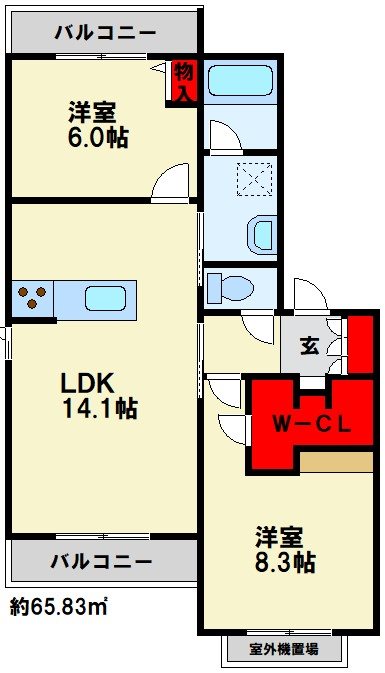 クオリティメゾン 間取り