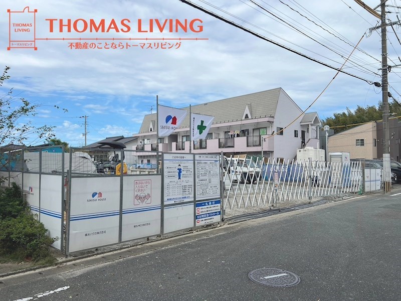 ヴィラ観世Ⅱ 現在建築中。