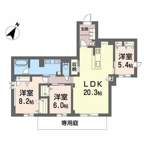 Plumju. 間取り
