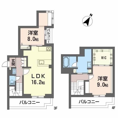 Plumju. 間取り