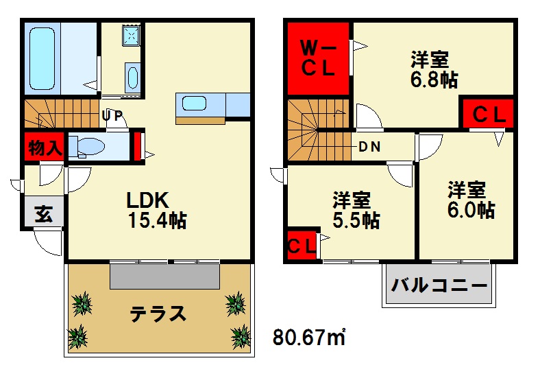 イマジンⅢ 間取