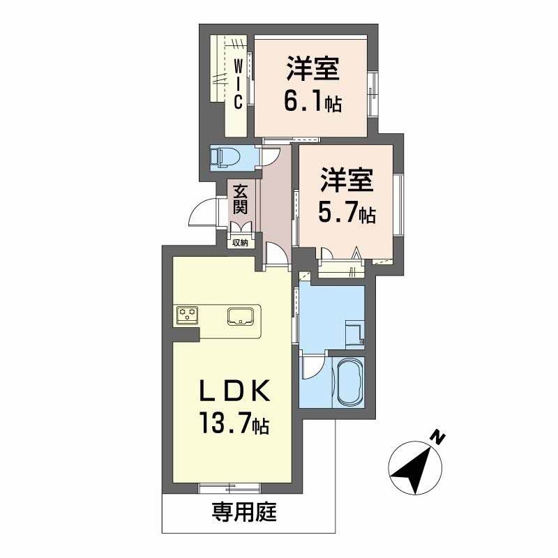 イルマーレ大野城 間取り