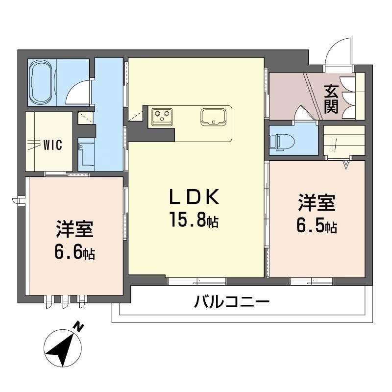 イルマーレ大野城 間取り