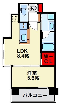 アソシアグロッツォ博多 間取り