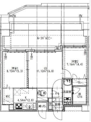 Quintet　Minami　Fukuoka 間取り