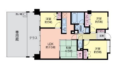 KDXレジデンス平尾浄水町 間取り